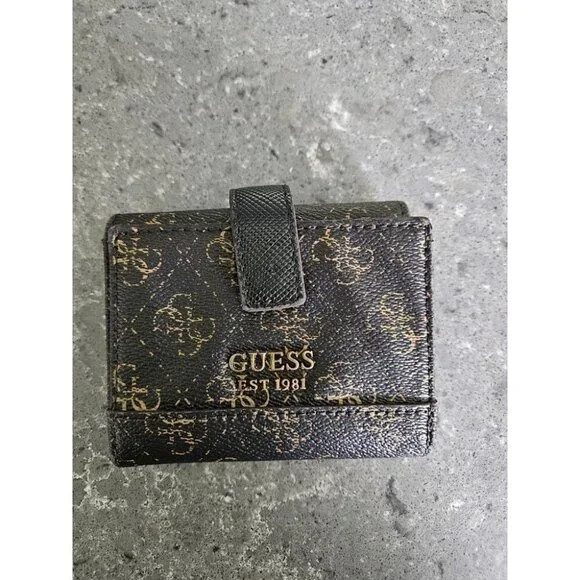 Guess Cordelia Petite Trifold Brown Wallet - Picture 1 of 6
